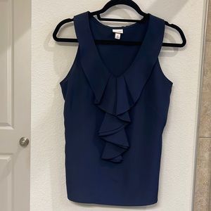 Navy Blue Blouse